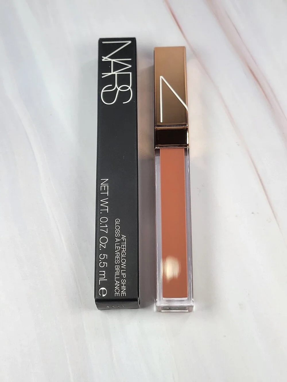 NARS Afterglow Lip Shine Gloss in Nympho BNIB